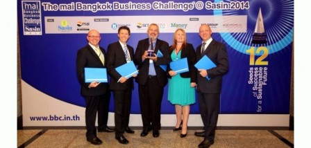 QUT Queensland University of Technology MBA Class wins Sasin mai Bangkok business challenge case competition 2014