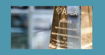 HULT's New One Year MBA Curriculum Wins AMBA’S 2014 Innovation Award