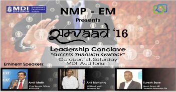 samvaad-business-symposium-at-mdi-gurgaon-on-october-1-organized-by-nmp-success-through-synergy