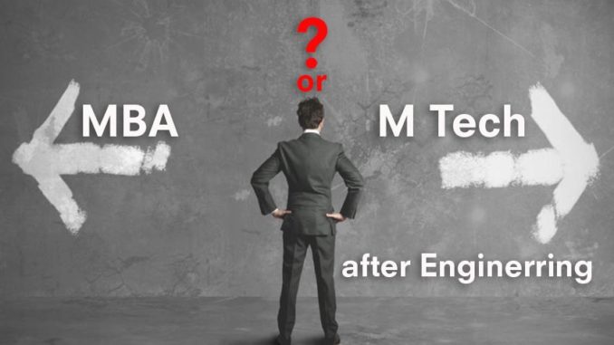 Why Do IITians Prefer MBA to M.Tech