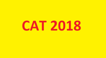 CAT 2018 Exam To Be Held On November 25