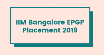 IIM B One Year MBA (EPGP) Placement 2019: Average Salary Rises to 26.28 LPA