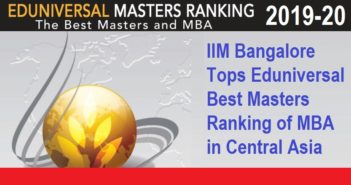 IIM Bangalore Tops Eduniversal Best Masters Ranking of MBA in Central Asia