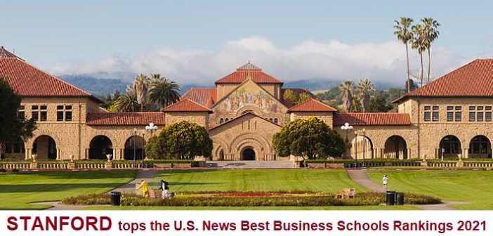 Stanford tops U.S. News Best Business Schools Rankings 2021