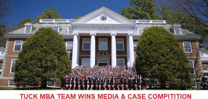 Tuck MBA Team Wins Media and Entertainment Case Competition